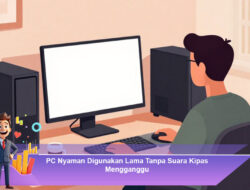 PC Nyaman Digunakan Lama Tanpa Suara Kipas Mengganggu