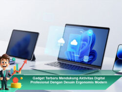 Gadget Terbaru Mendukung Aktivitas Digital Profesional Dengan Desain Ergonomis Modern