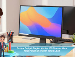 Review Gadget Singkat Monitor IPS Nyaman Mata Kerja Panjang Seharian Tanpa Lelah