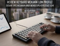 Review Keyboard Mekanik Low Profile: Desain Tipis, Nyaman Untuk Mengetik Kecepatan Tinggi